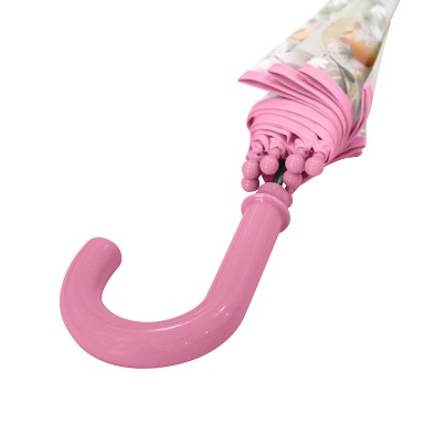 Ombrello trasparente per bambini - Coniglietta Fluffy