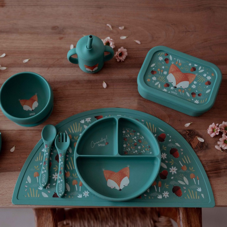 Silicon Suction Plate - Crunchy the Fox