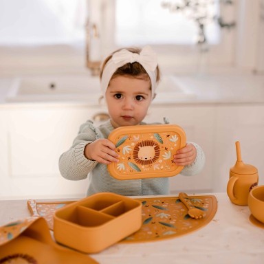 Silicone Lunch Box - Chompy the Lion