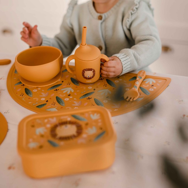 Silicone Lunch Box - Chompy the Lion