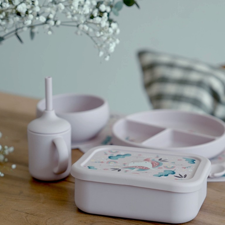 Silicone Lunch Box - Sparkly the Unicorn