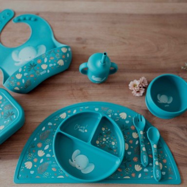 Silicone Bib - Chewy the Elephant