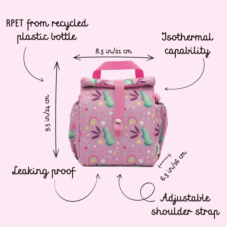 Insulated Lunch Bag - Sparkly the Unicorn