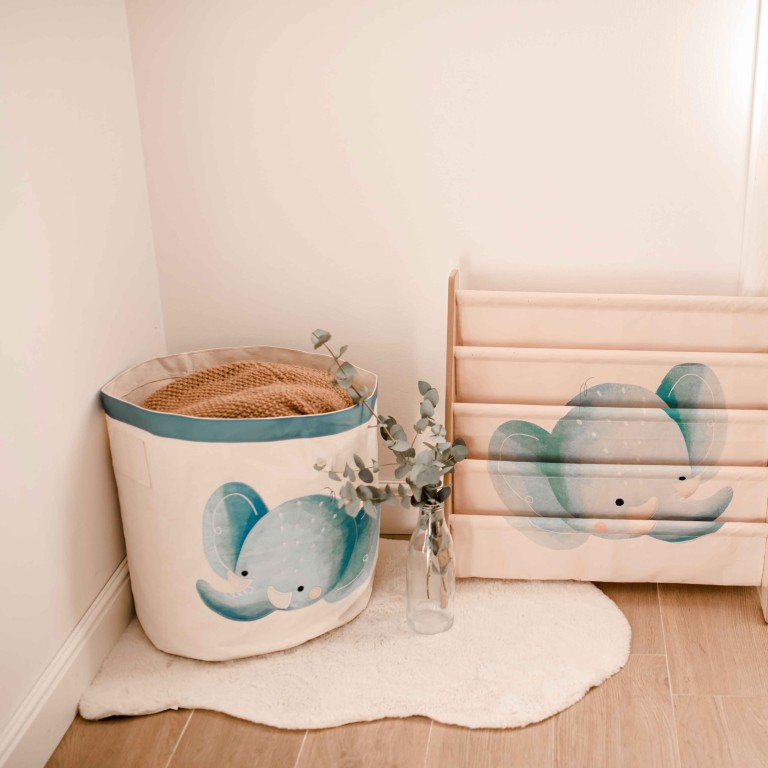 Montessori Book Rack - Chewy the Elephant