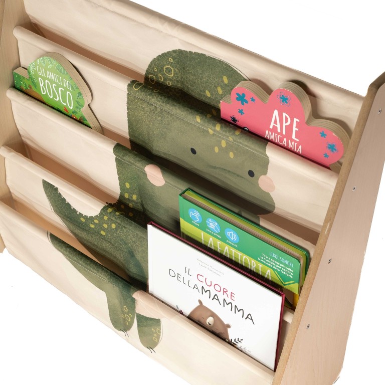 Bibliothèque Montessori - Cracky le dinosaure