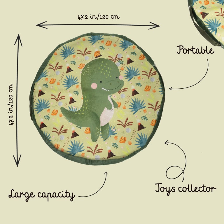 Playmat Bag - Cracky the Dinosaur