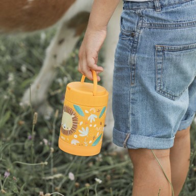 Thermos repas bébé - Chompy le lion