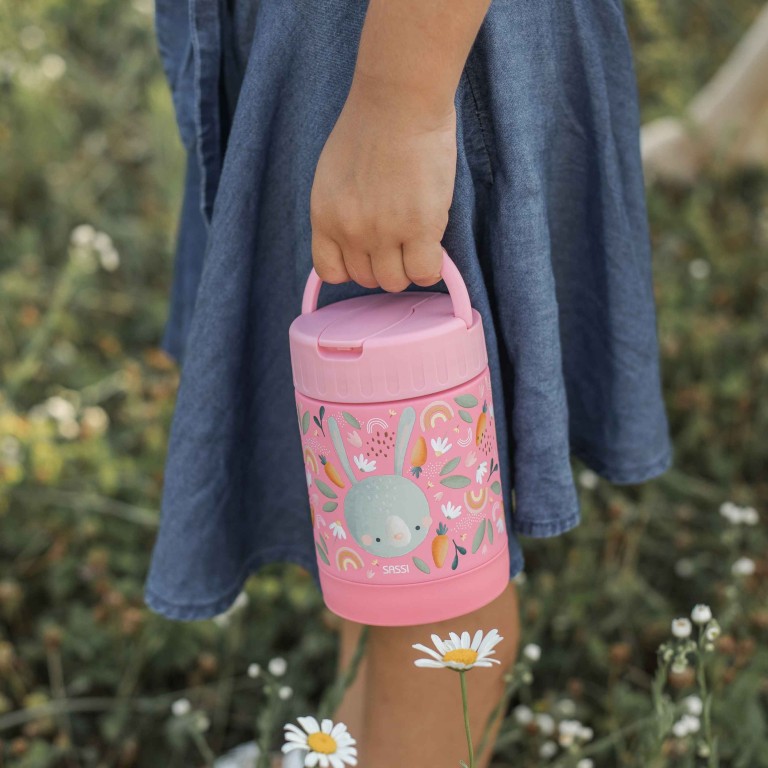 Baby food flask - Fluffy the Rabbit