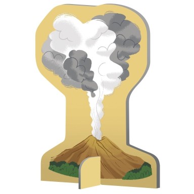 Il mega atlante dei vulcani (Outlet)