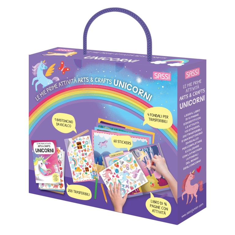 Le mie prime attività arts & crafts. Unicorni
