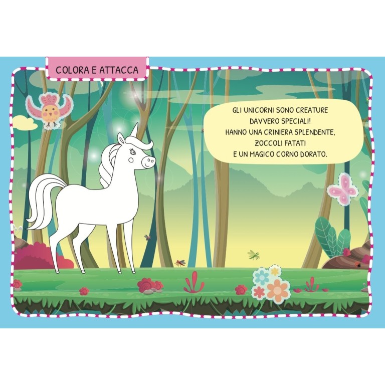 Le mie prime attività arts & crafts. Unicorni