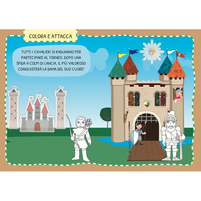 Le mie prime attività arts & crafts. Castello