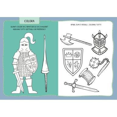 Le mie prime attività arts & crafts. Castello