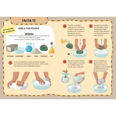 Le mie prime attività arts & crafts. Dinosauri