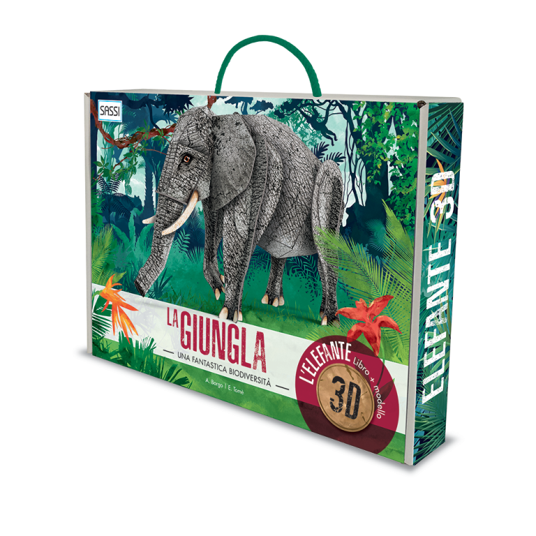 L'elefante 3D. La giungla. Una fantastica biodiversità (Outlet)
