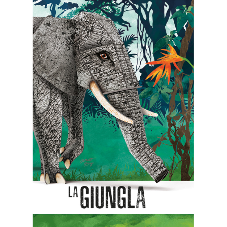L'elefante 3D. La giungla. Una fantastica biodiversità (Outlet)