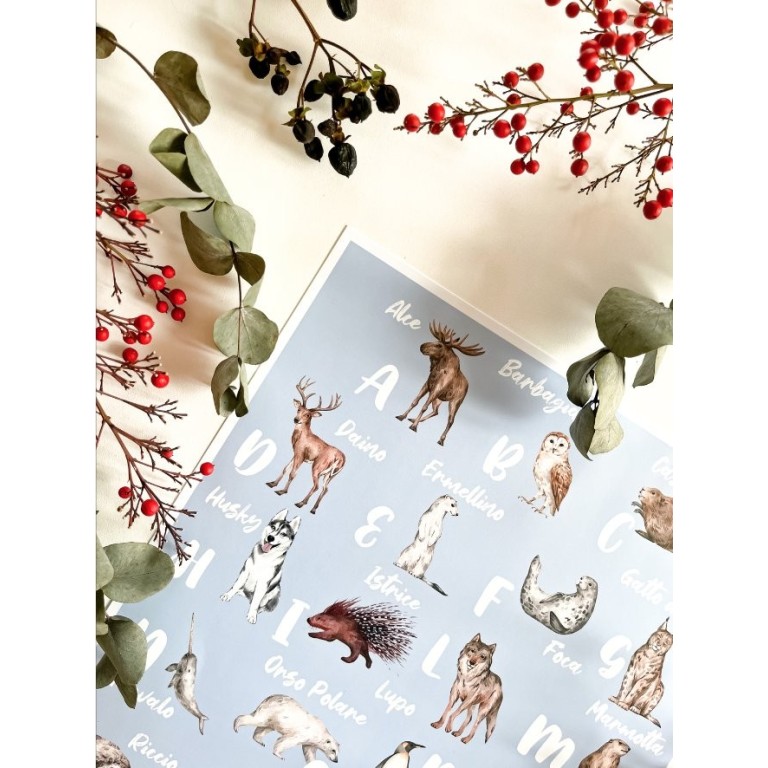 Poster - L'alfabeto dell'inverno