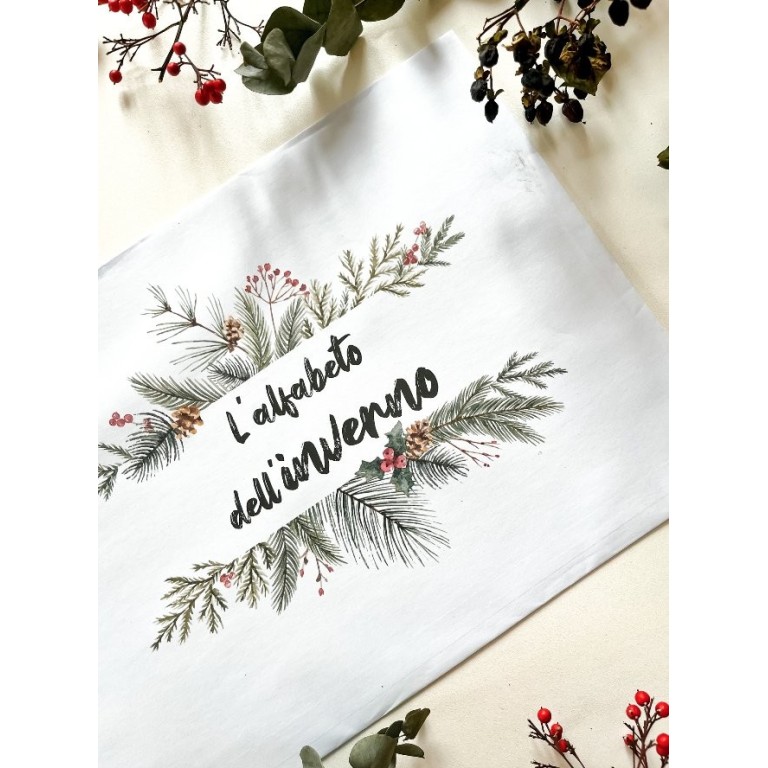 Poster - L'alfabeto dell'inverno