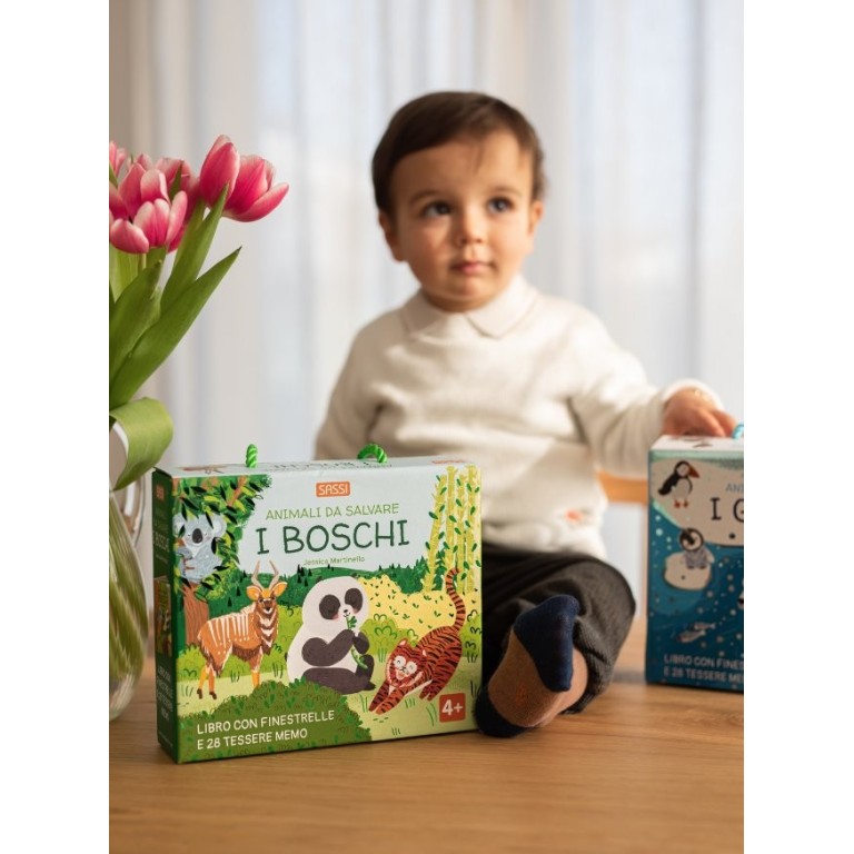 Memo. Animali da salvare. I boschi (Outlet)