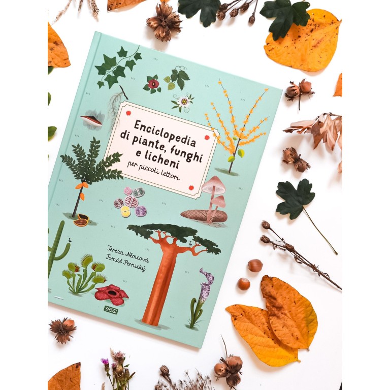 Enciclopedia di piante, funghi e licheni per piccoli lettori