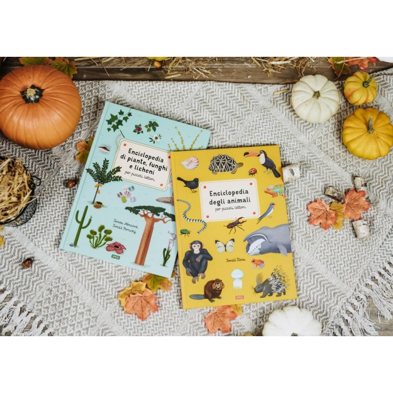 Enciclopedia di piante, funghi e licheni per piccoli lettori
