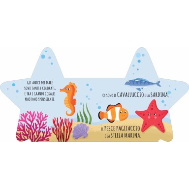Libri sagomati. Gli amici del mare