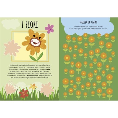 Stickers e attività. La natura