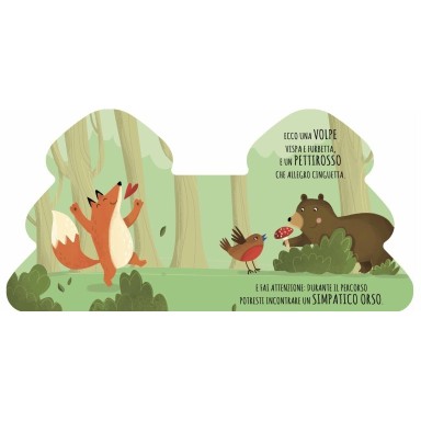 Libri sagomati. Gli amici del bosco (Outlet)