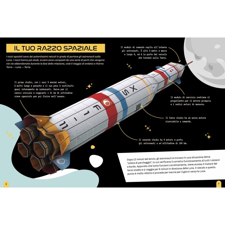 Il razzo spaziale 3D