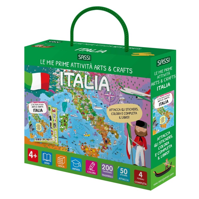 Le mie prime attività arts & crafts. L'Italia (Outlet)