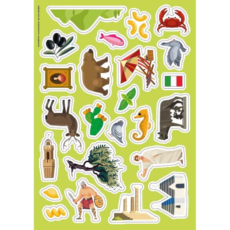 Le mie prime attività arts & crafts. L'Italia (Outlet)