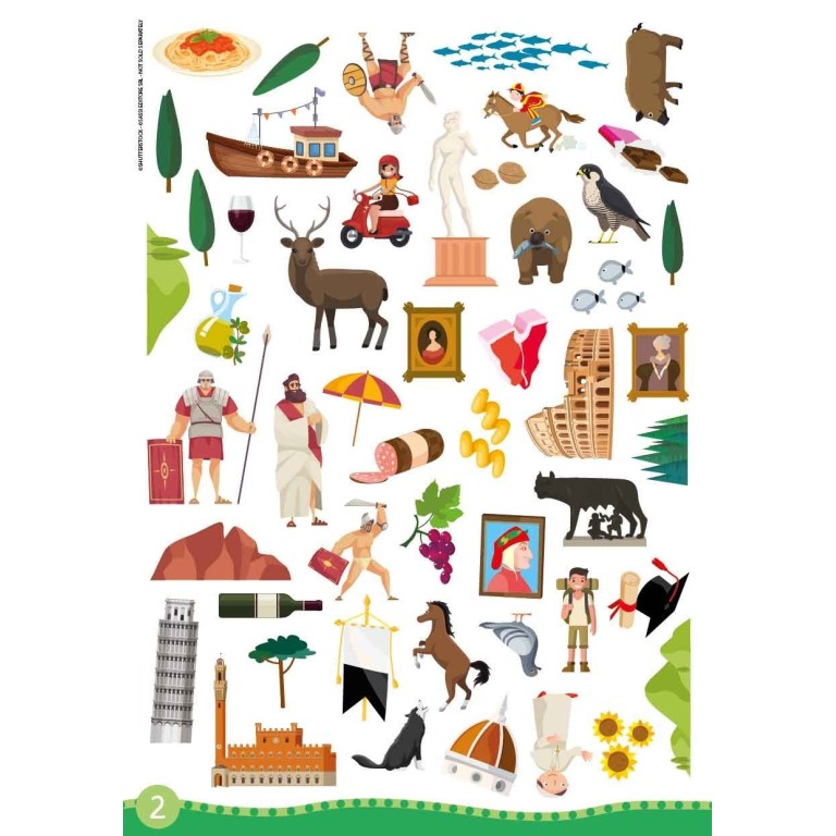 Le mie prime attività arts & crafts. L'Italia (Outlet)