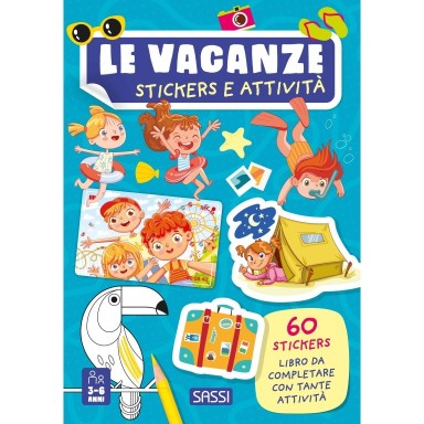 Stickers e attività. Le vacanze