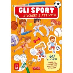 Stickers e attività. Gli sport (Outlet)