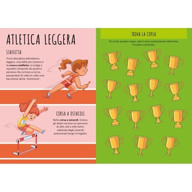 Stickers e attività. Gli sport (Outlet)