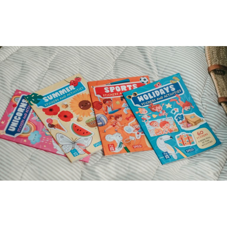 Stickers e attività. Gli unicorni