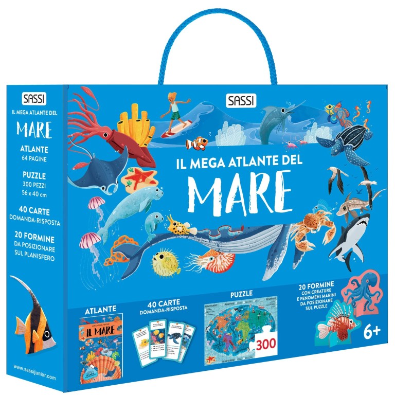 Il mega atlante del mare - versione ridotta (Outlet)