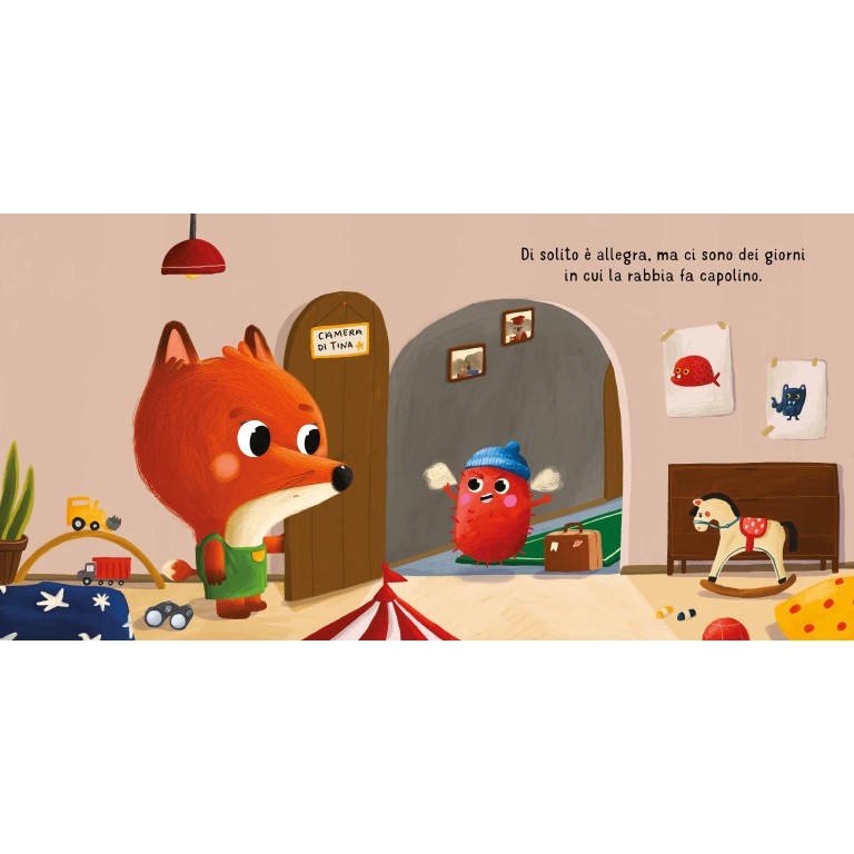 Tina la volpe. Che rabbia!