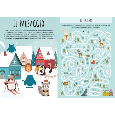 Stickers e attività. Il Natale