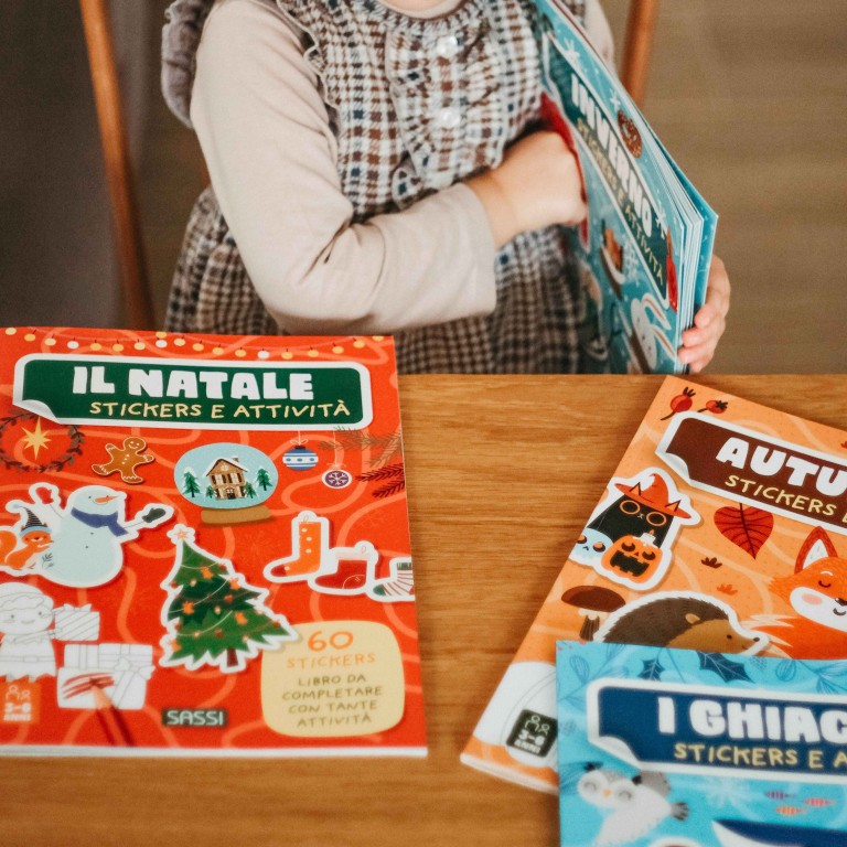 Stickers e attività. Il Natale