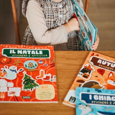 Stickers e attività. Il Natale