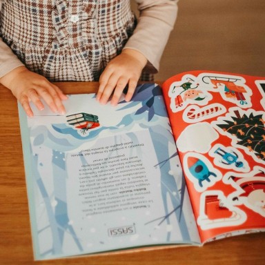 Stickers e attività. Il Natale
