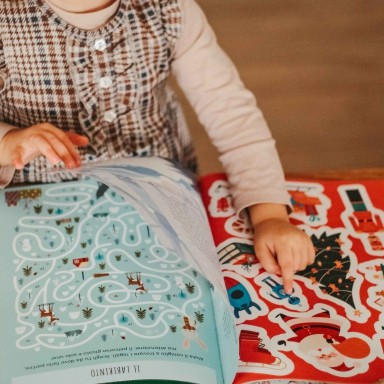 Stickers e attività. Il Natale