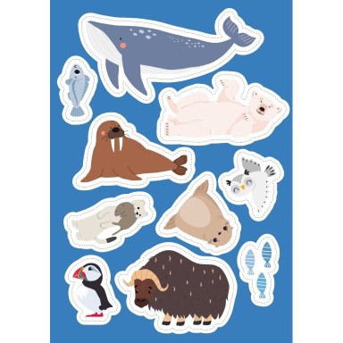 Stickers e attività. I ghiacci