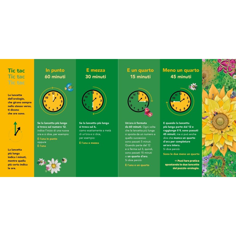 Impariamo a leggere l'ora