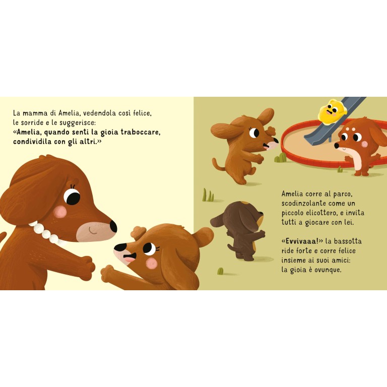 Amelia la bassotta. Che gioia!