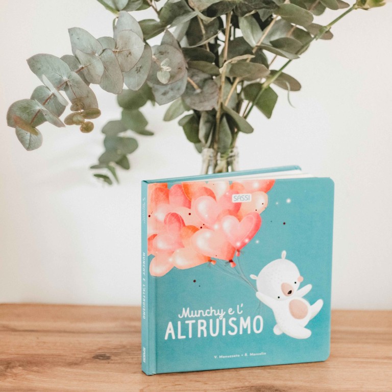 Libri cartonati. Munchy e l’altruismo