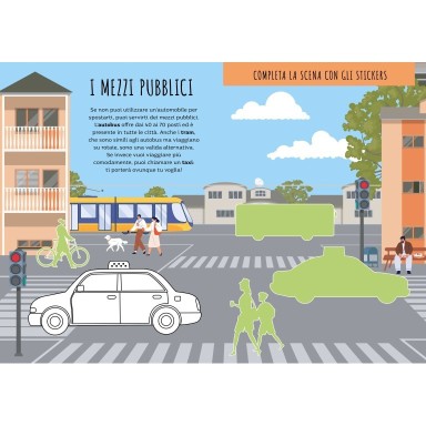 Stickers e attività. Veicoli