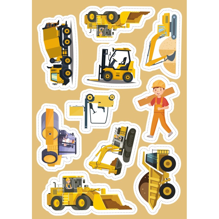 Stickers e attività. Veicoli