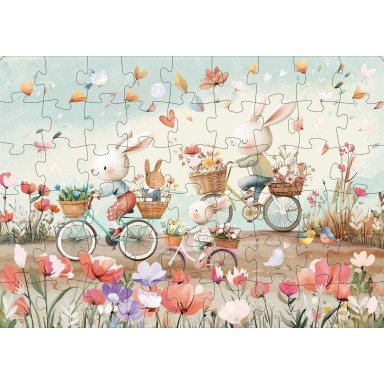 Magico puzzle ad acqua. I fiori